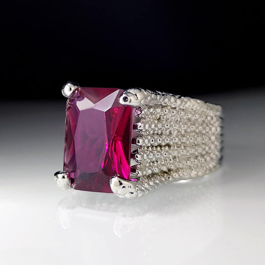 KYC Redish Cathedral Ring