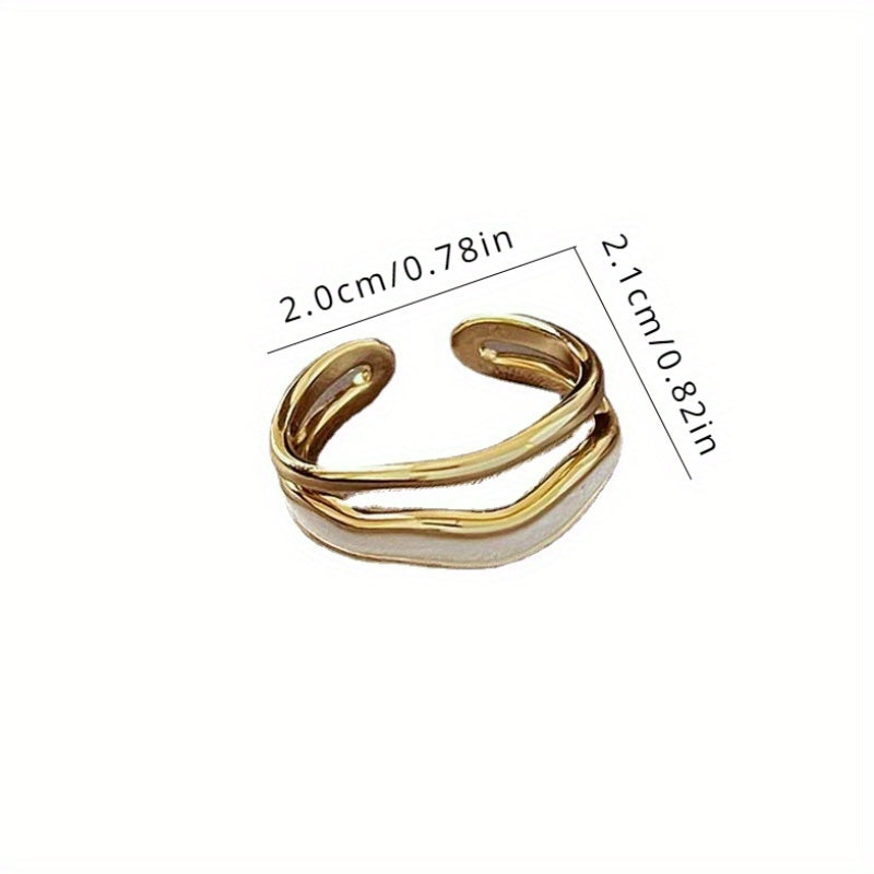 August Birthstone Open Band Design, Ring for Women