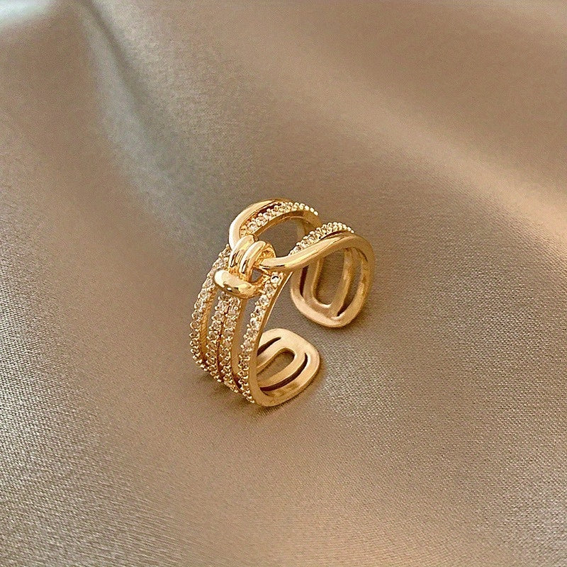 Double-Layer Synthetic Zirconia Ring