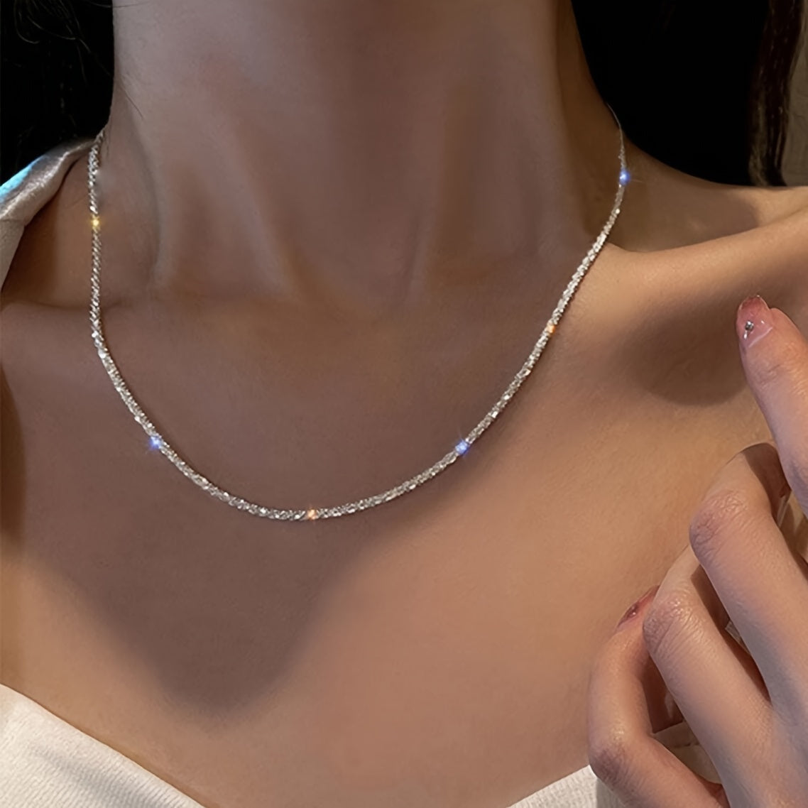 Sparkling Clavicle Chain