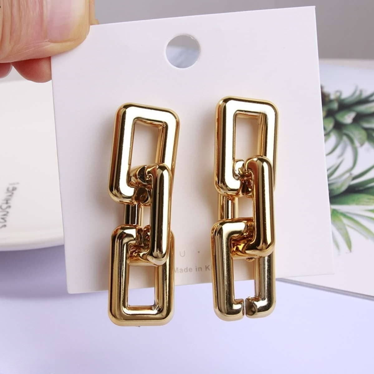 Chain Drop Earrings