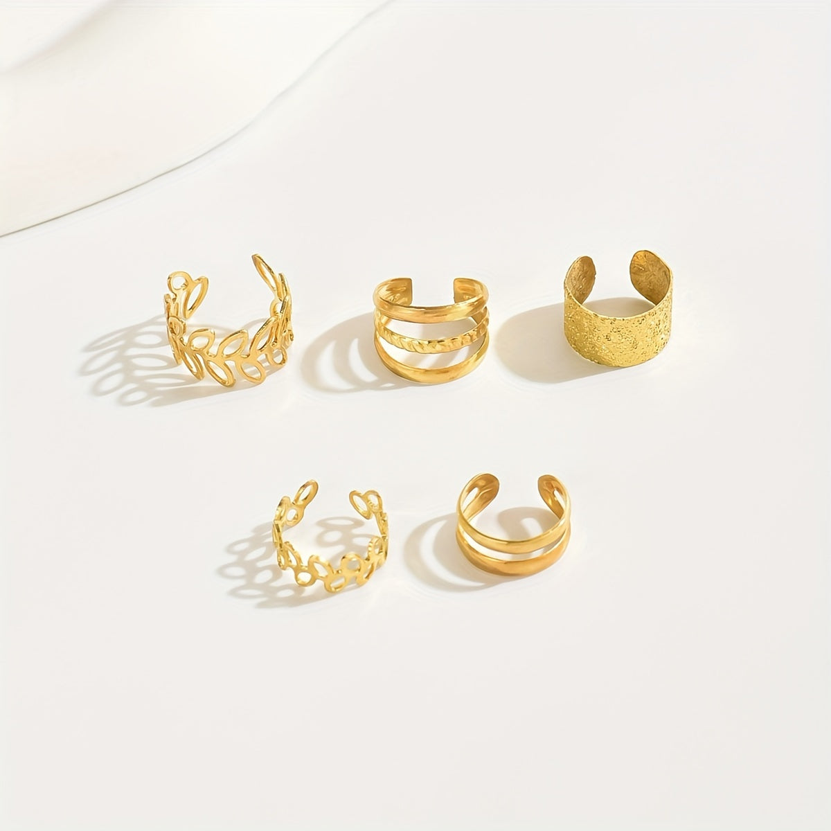 5pcs/set Elegant Women's Ear Cuff