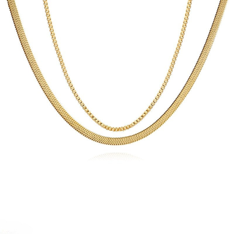 Double Chain Necklace