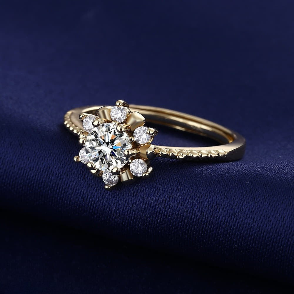 Flower Ring Adjustable