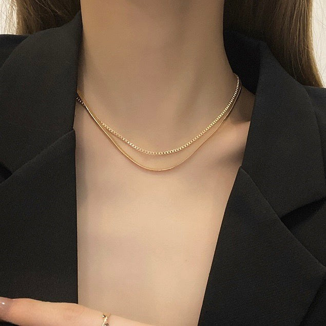 Double Chain Necklace