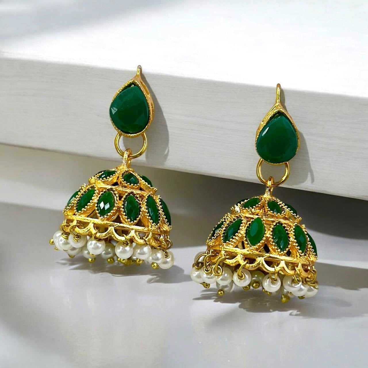 Tear Jhumki Drop Pair - PEJH